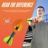 NERF Vortex Mini Aero Howler Foam Football - NERF Soft Mini Vortex Football for Long-Distance Throws - Perfect for Pool + Beach Ball - Kids Aero Howler Whistle Foam Ball view 4