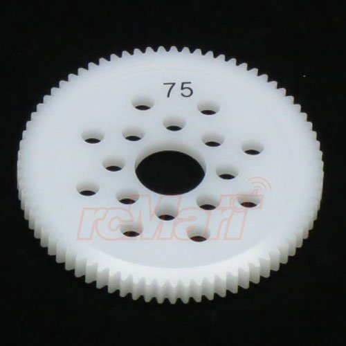 3Racing 48 Pitch Spur Gear 75T #3RAC-SG4875
