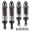 HobbyPark RC Shocks for Traxxas Slash 2WD 4x4 Hoss Rustler Stampede Bandit VXL Nitro Shock Absorber Damper Set 1/10 Upgrades Parts Replace of 5862 (Gray) view 1