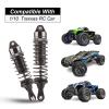 HobbyPark RC Shocks for Traxxas Slash 2WD 4x4 Hoss Rustler Stampede Bandit VXL Nitro Shock Absorber Damper Set 1/10 Upgrades Parts Replace of 5862 (Gray) view 2