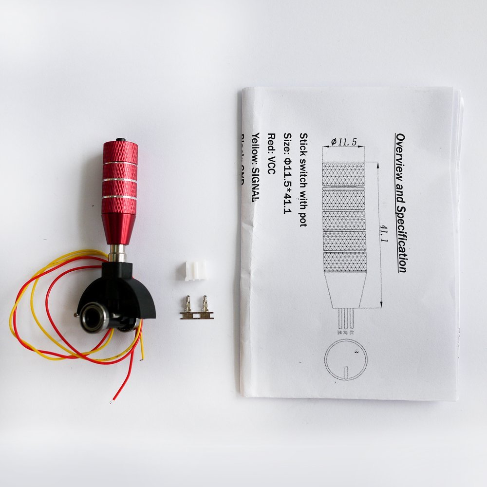 FrSky Stick Switch with Push Button to Taranis X9E