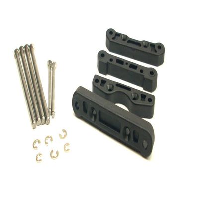 T2M 1:8 4WD Pirate 8.6 Buggy Querlenkerstifte + Halter T4791/17 T4791/16 T86