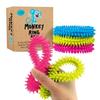 IMPRESA Fidget Toys Spiky Sensory Rings - 3-Pack, 2-Inch Inner / 4-Inch Outer - Sensory Toys & Classroom Prizes, Fidget Bracelet for Kids & Adults view 1