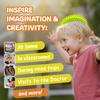IMPRESA Fidget Toys Spiky Sensory Rings - 3-Pack, 2-Inch Inner / 4-Inch Outer - Sensory Toys & Classroom Prizes, Fidget Bracelet for Kids & Adults view 4