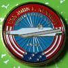 US Navy USS John F Kennedy CV-67 Colorized Challenge Art Coin view 1