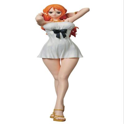 Banpresto One Piece Film Gold Glitter & Glamours Nami Movie Style Action Figure (White Dress Version)