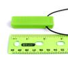 Chew Jewelry Brick Stick XT Sensory Chew Necklace by ARK (Extra Tough, Lime Green, Smooth) view 2