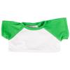 White Tee w/Green Sleeve Fits Most 8"-10" Webkinz, Shining Star and 8"-10" Make Your Own Stuffed Animals and view 1