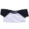 White Tee w/Navy Blue Sleeves Fits Most 8"-10" Webkinz, Shining Star and 8"-10" Make Your Own Stuffed Animals and view 1