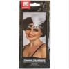 Smiffys Flapper Headband, Silver with Feather, 1920's Razzle Fancy Dress, Adult Dress Up Accessories view 3