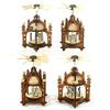 Dekohelden24 Wooden Heat Game, Natural/Brown, Approx. 12 cm, Deer view 2