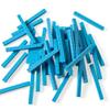 hand2mind Blue Plastic Base Ten Blocks Rods Set, Place Value Blocks, Counting Cubes, Base 10 Math Manipulatives, Teacher Supplies for Math Classroom, Montessori Math Materials (Set of 50) view 1
