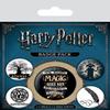 Pyramid International Harry Potter Symbols Badge, Multi-Colour, 10 x 12.5 x 1.3 cm view 1
