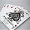 2 Decks of TALLY HO No 9 Original Fan Back Playing Cards RED and Blue view 3