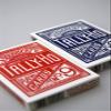 2 Decks of TALLY HO No 9 Original Fan Back Playing Cards RED and Blue view 4