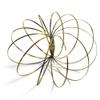 Original GeoFlux Mesmerizing 3-D Kinetic Sculpture & Interactive Spring Toy (Gold) view 1