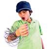 Original GeoFlux Mesmerizing 3-D Kinetic Sculpture & Interactive Spring Toy (Gold) view 2