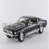 Maisto  31166bk  1967 Ford Mustang Fastback 1/18 Scale  Black view 2