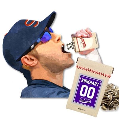 Baseball's Original Seed Sack, Customized, Purple