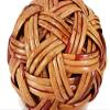 perfect2desire Rattan Ball Sepak Takraw Sport Kick Ball Rattan Wood Hademade Handcraft Style Antique view 1