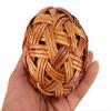 perfect2desire Rattan Ball Sepak Takraw Sport Kick Ball Rattan Wood Hademade Handcraft Style Antique view 4