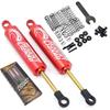 Yeah Racing 90mm Desert Lizard Two Stage Internal Spring Damper Pair Red For 1/10 Crawler #DDL-090RD view 1