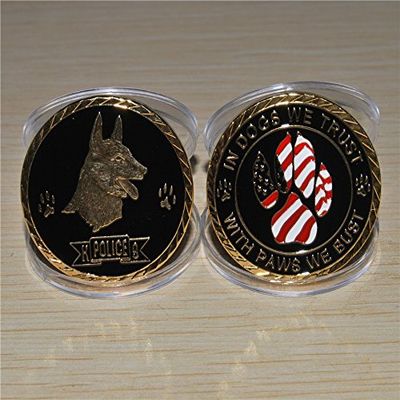 K-9 Police Medallion