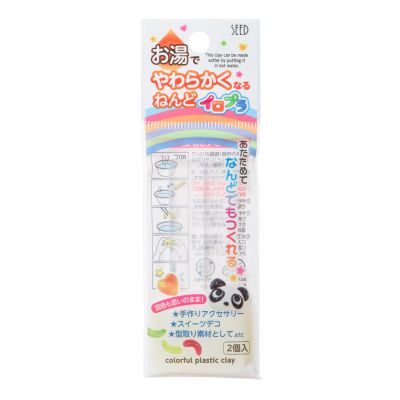 Seed Iropla ACG-PC1-C-10P Sculpting Clay, Clear, 10 Pieces