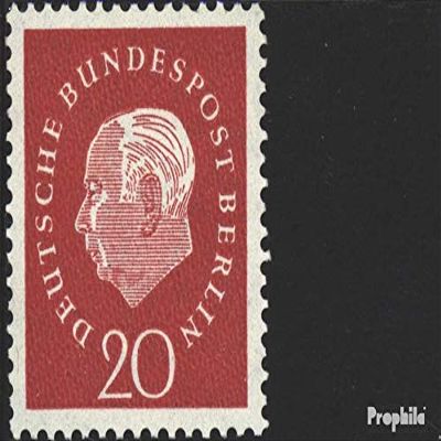 Berlin (West) 184R with Counting Number unmounted Mint/Never hinged ** MNH 1959 Heuss (Stamps for Collectors)