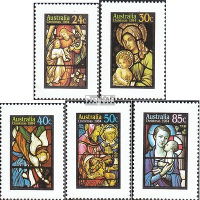 Australia 895-899 (Complete.Issue.) unmounted Mint/Never hinged ** MNH 1984 Christmas (Stamps for Collectors) Christmas