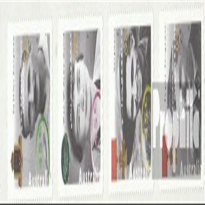 Australia 1473-1476 Quad Strip (Complete.Issue.) unmounted Mint/Never hinged ** MNH 1995 Personalities (Stamps for Collectors)