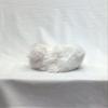 Angora rabbit leg stuffed M size White view 3