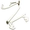 Jack-Store 1set Chassis Mounted Servo Kit With Panhard Link for Axial SCX10 RC Crawler Car Silver view 2