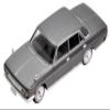 Tomica Limited vintage 1/64 LV-164a Nissan President B specification (gray) view 1