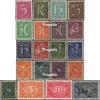 German Empire 177-196 (Complete.Issue.), with Watermark 2 (Waffles) unmounted Mint/Never hinged ** MNH 1921 Numbers and Workers (Stamps for Collectors) view 1