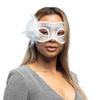 Boland 97529 Mystique Lace Eye Mask, White view 2