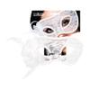 Boland 97529 Mystique Lace Eye Mask, White view 3