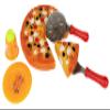 11 Piece Pizza Set for Kids; Play Food Toy Set; Great for a Pretend Pizza Party; Fast Food Cooking And Cutting Play Set Toy. view 4