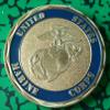 Marine Corps 6th Marine Regiment Military Colorized Challenge Art Coin view 2