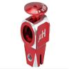 MICROHELI CNC Aluminum Main Rotor Hub w/Button (RED) - T-REX 150 DFC/150 X view 1