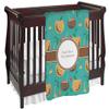Personalized Coconut Drinks Baby Blanket (Double Sided) view 1