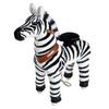 PonyCycle Official Classic U Series Ride on White Horse Unicorn Toy Plush Walking Animal U4 for Age 4-8 U404 view 1
