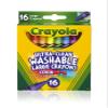 Crayola Washable Crayons, Large, 16 Count view 1