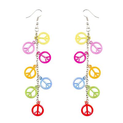 Boland 44525 Peace Row Earrings One Size
