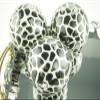 rackcrafts.com Capiz Large Balls Orbs Spheres Wild African Safari Cheetah Giraffe Tiger Leopard Zebra (Cheetah) view 1
