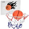 CYFIE Basketball Hoop Toddler, Bathtub Bath Toys for Office Desk Bathroom Slam Dunk Games, Suction Cup Basketball Hoop for Kids Girls Boys view 1