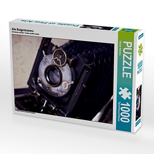 CALVENDO Puzzle Old Bellows Camera 1000 Pieces 64 x 48 cm from Renate Bleicher