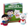 itty bittys SUPERMAN Kryptos Around the World Chase Plush/Book Set Itty Bittys Superheroes view 2