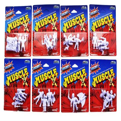 Masters of the Universe M.U.S.C.L.E., Set of 8 Packs (24 Figures Total)