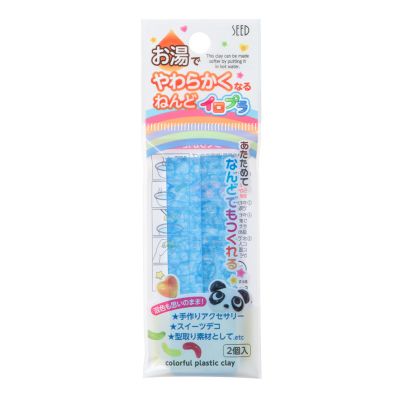 Iropla ACG-PC1-LB-10P Seed Clay Light Blue, 10 Pieces